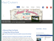 Tablet Screenshot of mauicruisers.net